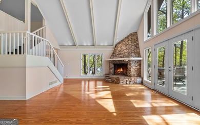 OVER 550 FEET OF SHORELINE! This is a fabulous opportunity to on Big Canoe Golf Club - Cherokee in Georgia - for sale on GolfHomes.com, golf home, golf lot