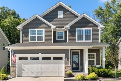 This beautiful home is the perfect mix of modern charm and on Timberview Golf Club in Ohio - for sale on GolfHomes.com, golf home, golf lot