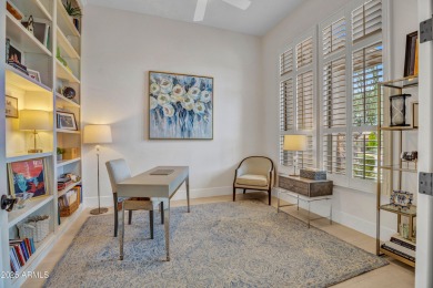 This fully reimagined Pebble Beach floorplan features an open on Legend Trail Golf Club in Arizona - for sale on GolfHomes.com, golf home, golf lot