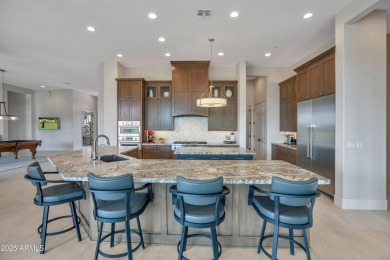 This fully reimagined Pebble Beach floorplan features an open on Legend Trail Golf Club in Arizona - for sale on GolfHomes.com, golf home, golf lot