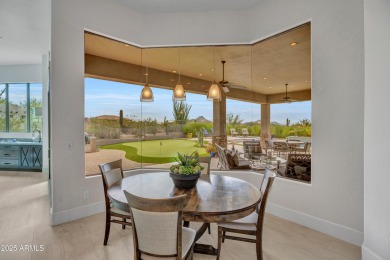 This fully reimagined Pebble Beach floorplan features an open on Legend Trail Golf Club in Arizona - for sale on GolfHomes.com, golf home, golf lot