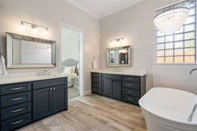 Experience luxury living in this exquisite custom home, ideally on The Trails of Frisco Golf Club in Texas - for sale on GolfHomes.com, golf home, golf lot