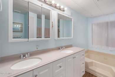 Welcome to this beautifully laid-out 2 bedroom, 2 bathroom home on Sun Lakes Country Club in Arizona - for sale on GolfHomes.com, golf home, golf lot