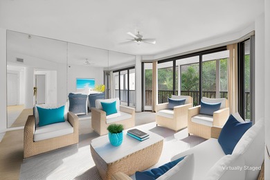 Experience island living at its finest! This spacious 2/2 condo on Ocean Club At the Hutchinson Island Beach Resort in Florida - for sale on GolfHomes.com, golf home, golf lot