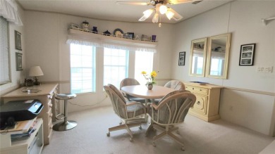 1996 MOBILE HOME IN ACTIVE 55+ COMMUNITY. FURNISHED one bedroom on River Run Golf Links in Florida - for sale on GolfHomes.com, golf home, golf lot