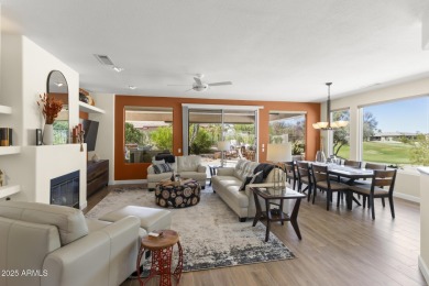 Uniquely positioned with picturesque views of both the on Sun City Grand Golf Couse and Club in Arizona - for sale on GolfHomes.com, golf home, golf lot