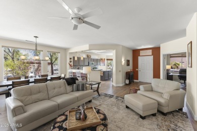 Uniquely positioned with picturesque views of both the on Sun City Grand Golf Couse and Club in Arizona - for sale on GolfHomes.com, golf home, golf lot
