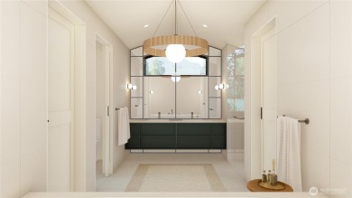 Experience mountain living in this custom by Hansell Mtn Homes on Suncadia Resort in Washington - for sale on GolfHomes.com, golf home, golf lot