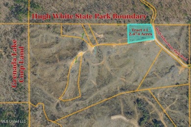 A 2.47-acre lot in the Grenada Lake area with direct access to on The Dogwoods Golf Course At Hugh White State Park in Mississippi - for sale on GolfHomes.com, golf home, golf lot