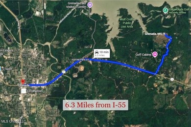 A 2.47-acre lot in the Grenada Lake area with direct access to on The Dogwoods Golf Course At Hugh White State Park in Mississippi - for sale on GolfHomes.com, golf home, golf lot