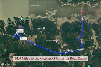 A 2.47-acre lot in the Grenada Lake area with direct access to on The Dogwoods Golf Course At Hugh White State Park in Mississippi - for sale on GolfHomes.com, golf home, golf lot
