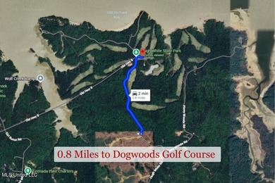 A 2.04-acre lot in the Grenada Lake area with direct access to on The Dogwoods Golf Course At Hugh White State Park in Mississippi - for sale on GolfHomes.com, golf home, golf lot