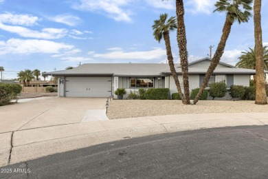 This beautifully remodeled 2-bedroom, 2-bath home in Sun City on Sun City South Golf Course in Arizona - for sale on GolfHomes.com, golf home, golf lot