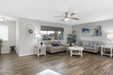 This beautifully remodeled 2-bedroom, 2-bath home in Sun City on Sun City South Golf Course in Arizona - for sale on GolfHomes.com, golf home, golf lot