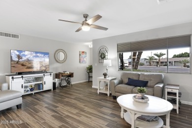 This beautifully remodeled 2-bedroom, 2-bath home in Sun City on Sun City South Golf Course in Arizona - for sale on GolfHomes.com, golf home, golf lot