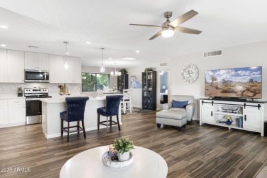 This beautifully remodeled 2-bedroom, 2-bath home in Sun City on Sun City South Golf Course in Arizona - for sale on GolfHomes.com, golf home, golf lot