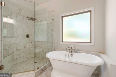 Welcome to this beautiful modern ranch-style home in the on Turtle Cove Golf Course in Georgia - for sale on GolfHomes.com, golf home, golf lot