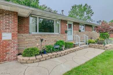 This charming brick ranch offers comfort, privacy, and a unique on Airport Greens Golf Club in Ohio - for sale on GolfHomes.com, golf home, golf lot