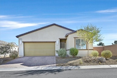 Golf course & common area view home with wrought Iron fence for on Mountain Falls Golf Course in Nevada - for sale on GolfHomes.com, golf home, golf lot