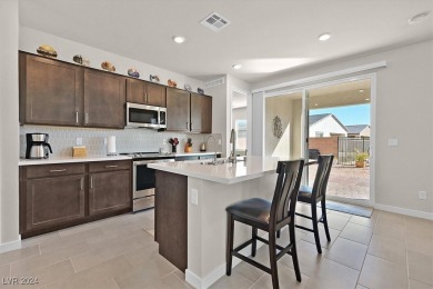 Golf course & common area view home with wrought Iron fence for on Mountain Falls Golf Course in Nevada - for sale on GolfHomes.com, golf home, golf lot