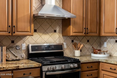 This highly sought-after Caelum Model has been beautifully on Terravita Golf and Country Club in Arizona - for sale on GolfHomes.com, golf home, golf lot