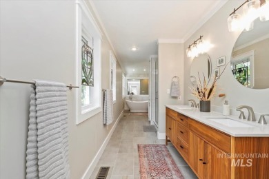 Discover your dream home in the serene foothills! This exquisite on Crane Creek Country Club in Idaho - for sale on GolfHomes.com, golf home, golf lot
