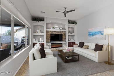 This stunning Vita model delivers high-end finishes beginning on Tuscany Falls At Pebble Creek in Arizona - for sale on GolfHomes.com, golf home, golf lot