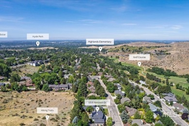 Discover your dream home in the serene foothills! This exquisite on Crane Creek Country Club in Idaho - for sale on GolfHomes.com, golf home, golf lot