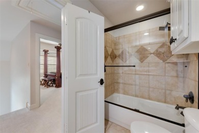 Stunning luxury home on a huge corner lot in the only 24-7 gated on The Golf Club at Resort Eagle Mountain Lake in Texas - for sale on GolfHomes.com, golf home, golf lot
