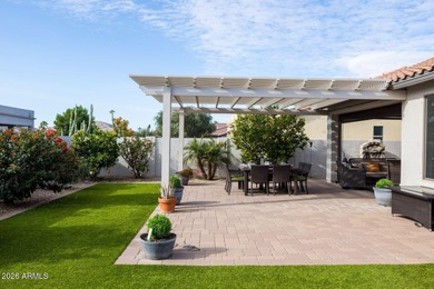 This stunning Vita model delivers high-end finishes beginning on Tuscany Falls At Pebble Creek in Arizona - for sale on GolfHomes.com, golf home, golf lot