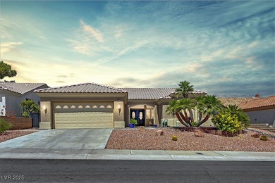 Step into this immaculate SUMMERLIN single-story retreat on Highland Falls Golf Club in Nevada - for sale on GolfHomes.com, golf home, golf lot