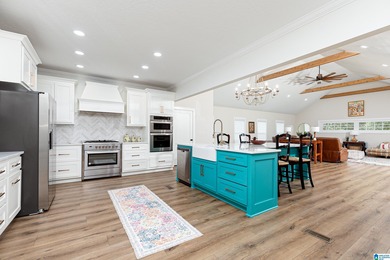 *4-Sided Brick Beauty with 3,500 Sq Ft of Modern Living Near on Pine Hill Country Club in Alabama - for sale on GolfHomes.com, golf home, golf lot