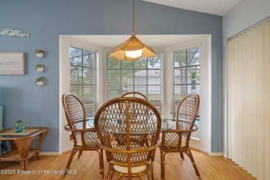 POOL HOME,  Enjoy this pool with spa home with 2021 pool heater on Timber Pines Golf Course in Florida - for sale on GolfHomes.com, golf home, golf lot