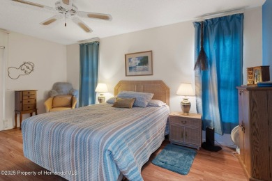 POOL HOME,  Enjoy this pool with spa home with 2021 pool heater on Timber Pines Golf Course in Florida - for sale on GolfHomes.com, golf home, golf lot