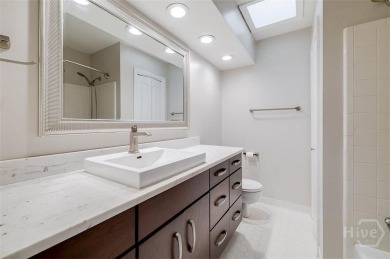 Fully renovated, one-level mid-century brick home overlooking on Wilmington Island Club in Georgia - for sale on GolfHomes.com, golf home, golf lot