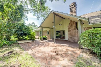 Fully renovated, one-level mid-century brick home overlooking on Wilmington Island Club in Georgia - for sale on GolfHomes.com, golf home, golf lot