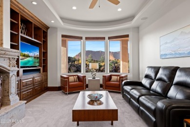 Located on prestigious Chaco Trail, this gorgeous and elegantly on Entrada at Snow Canyon in Utah - for sale on GolfHomes.com, golf home, golf lot