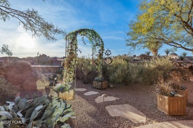 Located on prestigious Chaco Trail, this gorgeous and elegantly on Entrada at Snow Canyon in Utah - for sale on GolfHomes.com, golf home, golf lot