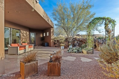 Located on prestigious Chaco Trail, this gorgeous and elegantly on Entrada at Snow Canyon in Utah - for sale on GolfHomes.com, golf home, golf lot