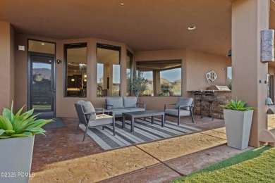 Located on prestigious Chaco Trail, this gorgeous and elegantly on Entrada at Snow Canyon in Utah - for sale on GolfHomes.com, golf home, golf lot