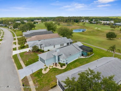 FANTASTIC MOVE IN READY POOL HOME with AWESOME REAR VIEW of HOLE on Heritage Pines Country Club in Florida - for sale on GolfHomes.com, golf home, golf lot