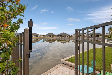 Stunning 3-bedroom, 2.5-bath lakefront home offers the perfect on South Padre Island Golf Club in Texas - for sale on GolfHomes.com, golf home, golf lot