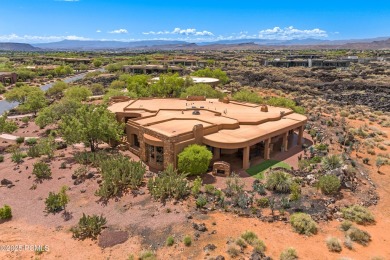 Located on prestigious Chaco Trail, this gorgeous and elegantly on Entrada at Snow Canyon in Utah - for sale on GolfHomes.com, golf home, golf lot