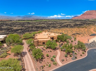 Located on prestigious Chaco Trail, this gorgeous and elegantly on Entrada at Snow Canyon in Utah - for sale on GolfHomes.com, golf home, golf lot