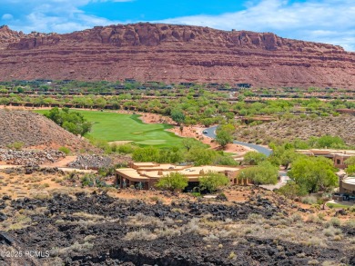 Located on prestigious Chaco Trail, this gorgeous and elegantly on Entrada at Snow Canyon in Utah - for sale on GolfHomes.com, golf home, golf lot