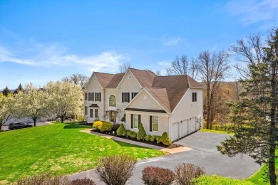 A Grand Traditional Stucco Home boasting luxury living at its on Great Bear Golf and Country Club in Pennsylvania - for sale on GolfHomes.com, golf home, golf lot