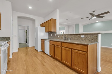 This highly sought-after 2-bedroom plus den home offers stunning on Lone Tree Golf Club in Arizona - for sale on GolfHomes.com, golf home, golf lot