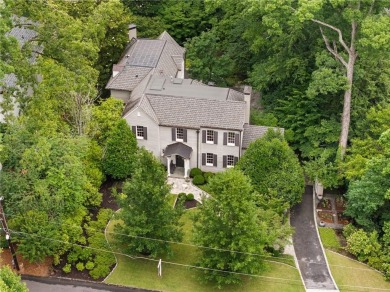Tucked in the heart of Haynes Manor, this timeless traditional on Bobby Jones Golf Club in Georgia - for sale on GolfHomes.com, golf home, golf lot
