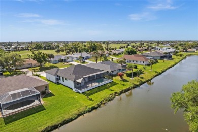 MODERN living in this brand-new Rotonda West residence is proof on Rotonda Golf and Country Club The Palms Course in Florida - for sale on GolfHomes.com, golf home, golf lot