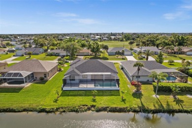 MODERN living in this brand-new Rotonda West residence is proof on Rotonda Golf and Country Club The Palms Course in Florida - for sale on GolfHomes.com, golf home, golf lot